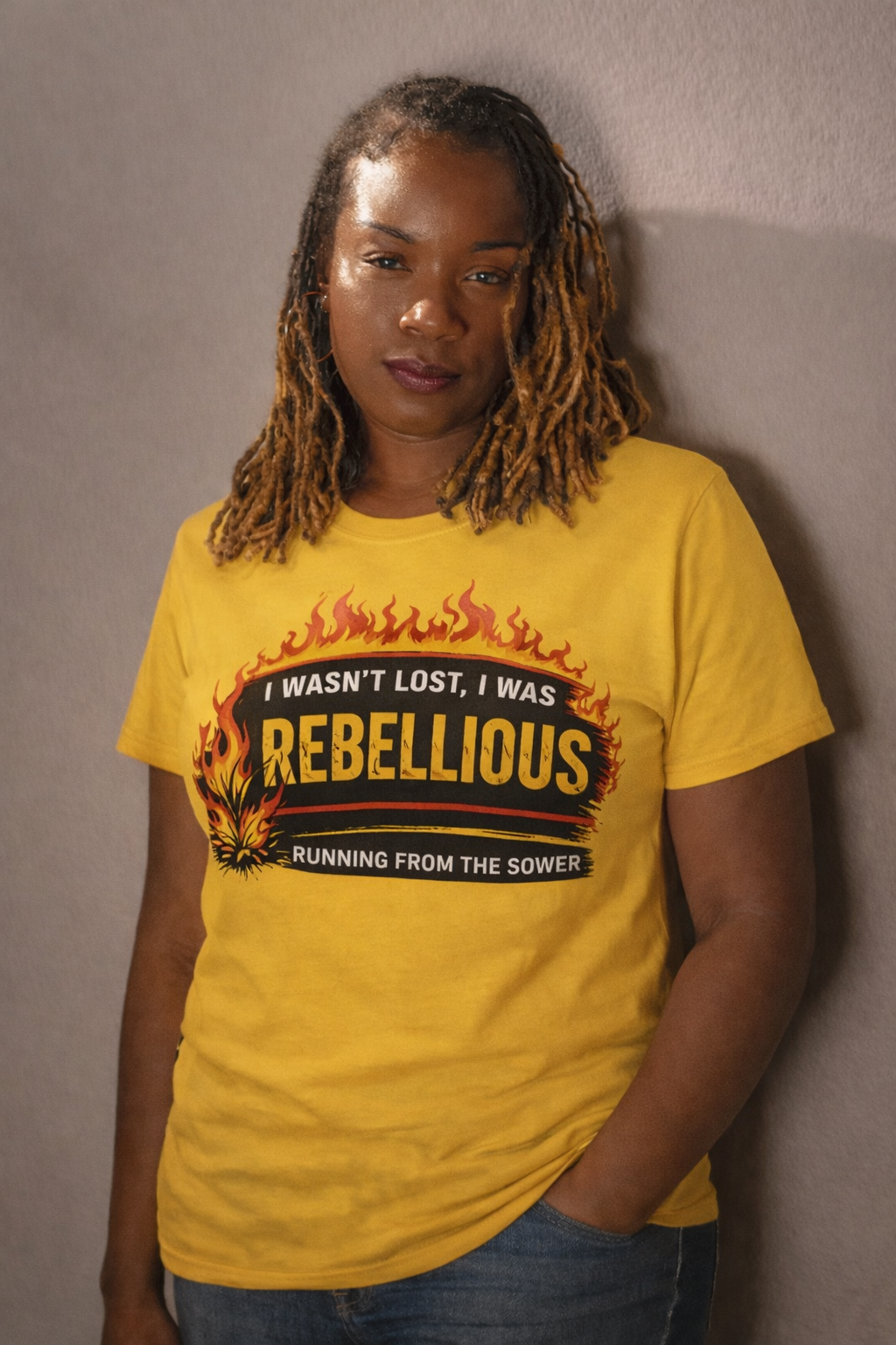 🔥 “I Wasn’t Lost, I Was Rebellious” Tee